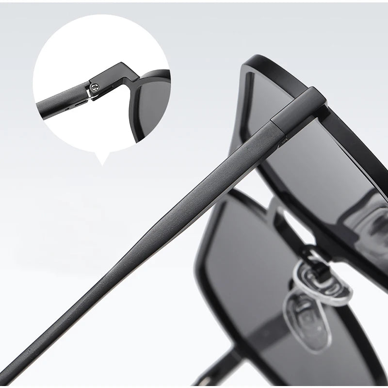 Lunettes de Soleil Photochromiques de Luxe – Polarisées & Anti-Éblouissement – Unisexe UV400🚚 Livraison rapide en 8 à 12 jours ouvrés depuis la France FelizShop