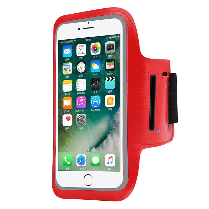 Brassard téléphone portable sport en extérieur — Support smartphone universel pour gym, course — Pochette brassard pour téléphones 4 à 7 pouces🚚 Livraison rapide en 8 à 12 jours ouvrés depuis la France FelizShop