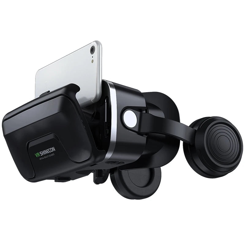 Casque VR Shinecon 10.0 – Lunettes de réalité virtuelle 3D pour smartphone. Vision binoculaire immersive, compatible jeux vidéo, films et applications VR.🚚Livraison gratuite rapide et sécurisé FR FelizShop