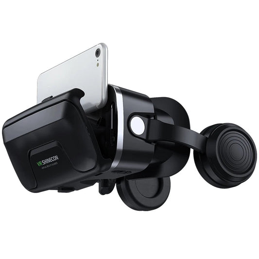 Casque VR Shinecon 10.0 – Lunettes de réalité virtuelle 3D pour smartphone. Vision binoculaire immersive, compatible jeux vidéo, films et applications VR.🚚Livraison gratuite rapide et sécurisé FR FelizShop