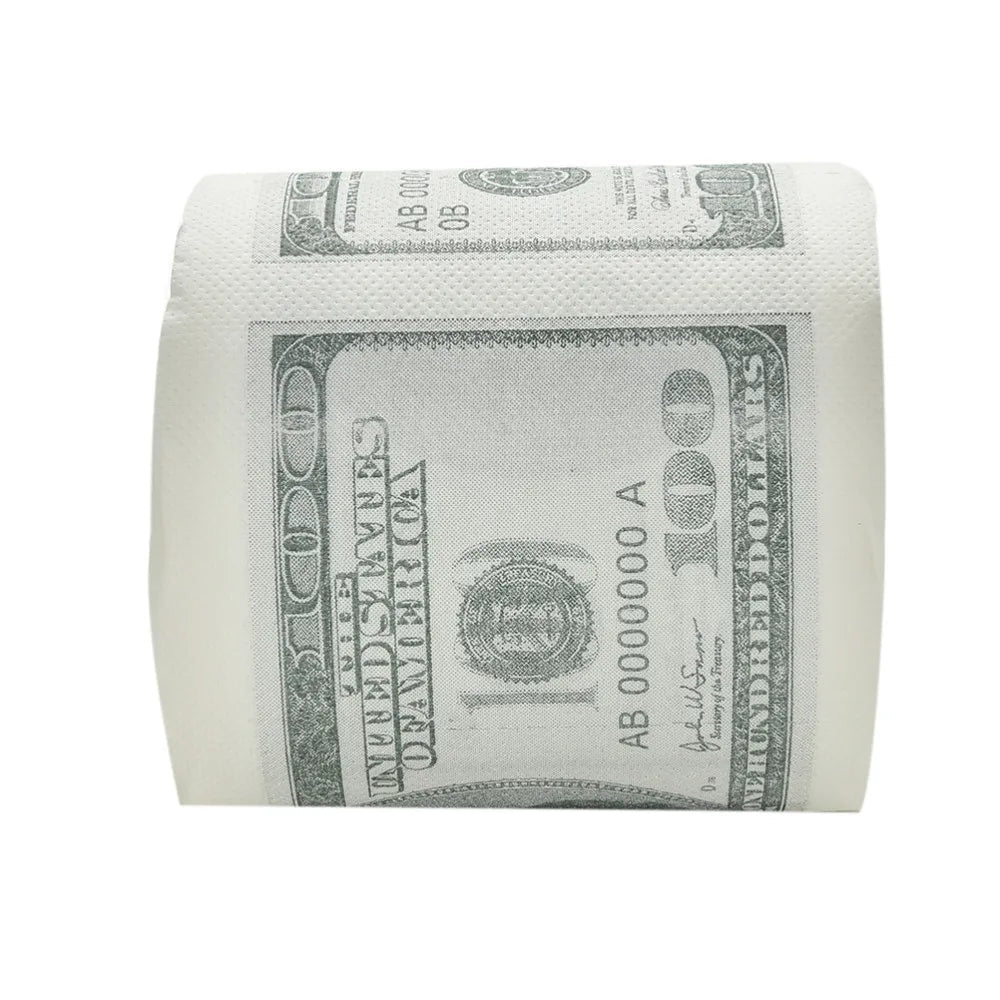 Papier Toilette Billet 100 Dollars – Gag Amusant et Cadeau Insolite FelizShop