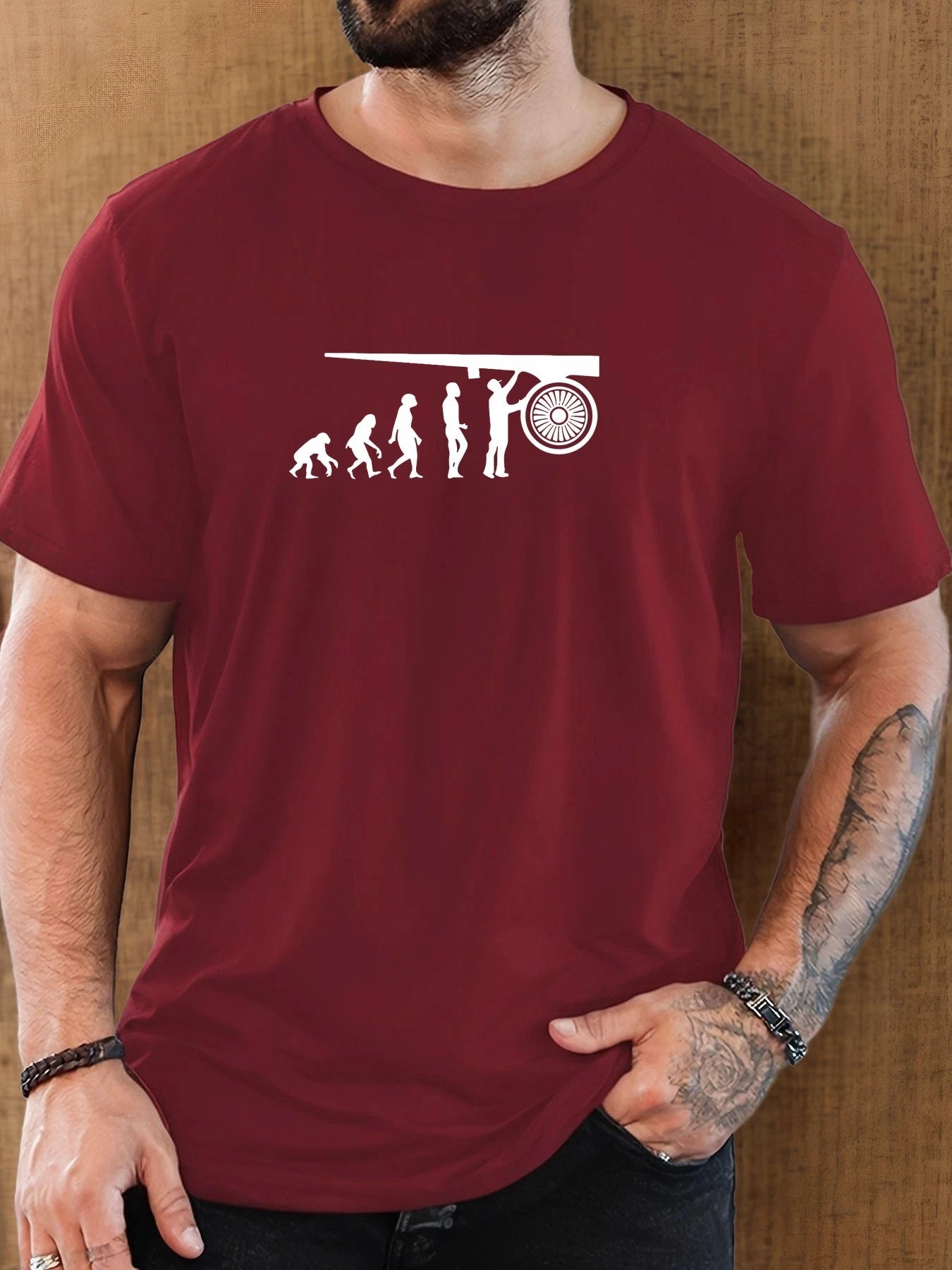 T-shirt Homme 100 % Coton – Graphique & Respirant – Style Streetwear Décontracté🚚 Livraison rapide en 8 à 12 jours ouvrés depuis la France FelizShop