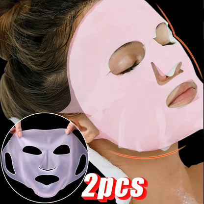 Masque Couvre-Visage en Silicone 3D – Réutilisable avec Attache Oreilles – Pour Booster l’Hydratation & les Soins🚚 Livraison rapide en 8 à 12 jours ouvrés depuis la France FelizShop