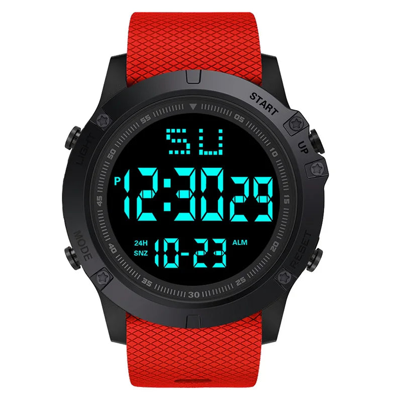 Montre sport homme multifonction — Montre militaire sportive, étanche, lumineuse LED digitale — Grande cadran, montre électronique pour enfants et étudiants
🚚 Livraison rapide en 8 à 12 jours ouvrés depuis la Fran FelizShop