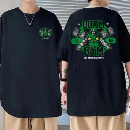 T-shirt Graphique MF DOOM x Madlib – Impression Double Face – Unisexe, Style Streetwear🚚 Livraison rapide en 8 à 12 jours ouvrés depuis la France FelizShop
