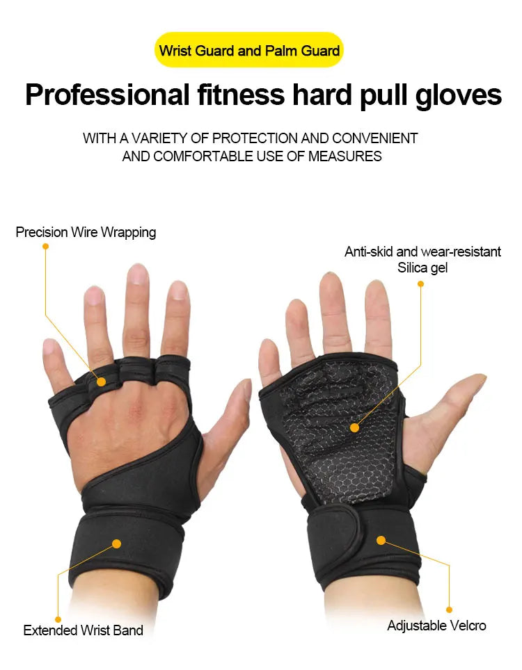 Gants de Sport & Musculation – Unisexe | Fitness, Haltérophilie & Entraînement🚚 Livraison rapide en 8 à 12 jours ouvrés depuis la France FelizShop