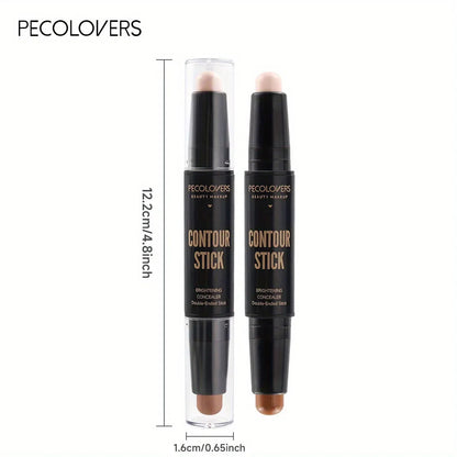 Stylo enlumineur double embout – Maquillage visage liquide waterproof – Contouring, fond de teint, correcteur – Crayon cosmétique 🚚 Livraison rapide en 8 à 12 jours ouvrés depuis la France FelizShop