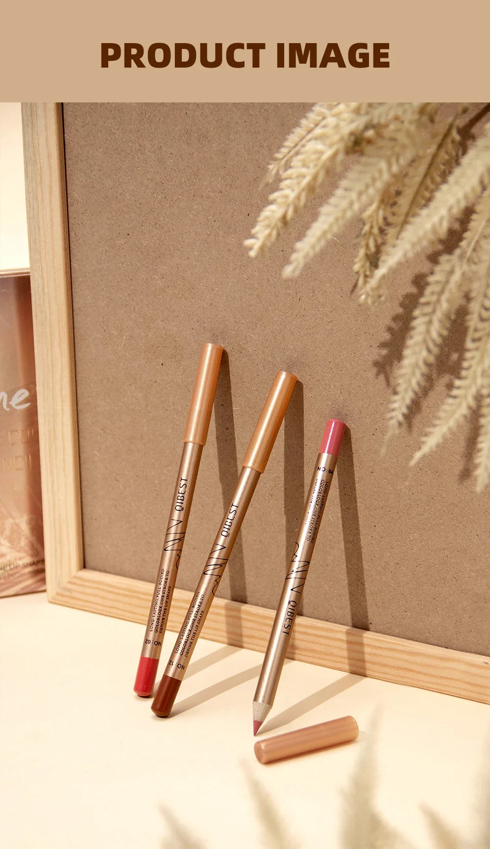 Set 12 Crayons à Lèvres Mat – Waterproof & Longue Tenue | Lip Liner Non-Transfert pour Contour Précis & Maquillage Parfait🚚 Livraison rapide FelizShop