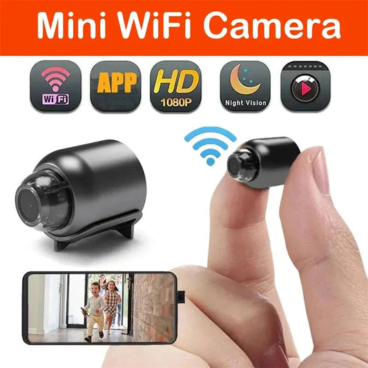 Caméra de Surveillance Mini WiFi 1080P HD – Caméra Intelligente d’Intérieur avec Vision Nocturne, Détection Humaine AI, Audio/Vidéo Sans Fil, Sécurité Domestique 
🚚 Livraison rapide en 8 à 12 jours ouvrés FelizShop