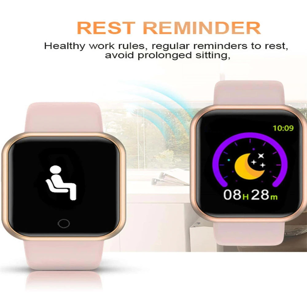 Montre connectée pour hommes et femmes — Montre bracelet Bluetooth, musique, sport, suivi santé, bracelet fitness, montre digitale
🚚 Livraison rapide en 8 à 12 jours ouvrés depuis la France FelizShop