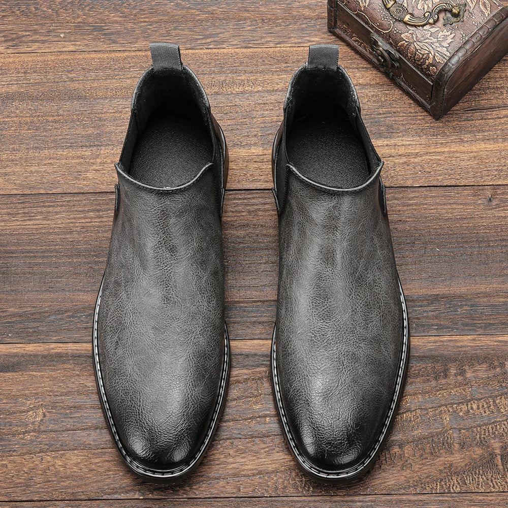 Bottes Chelsea homme 40~46 — Marque tendance, style rétro — Bottes mode et confortables🚚 Livraison rapide en 8 à 12 jours ouvrés depuis la France FelizShop