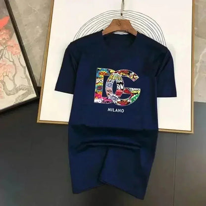 T-shirt d'Été en Coton Respirant – Impression Mode & Design Stylé FelizShop