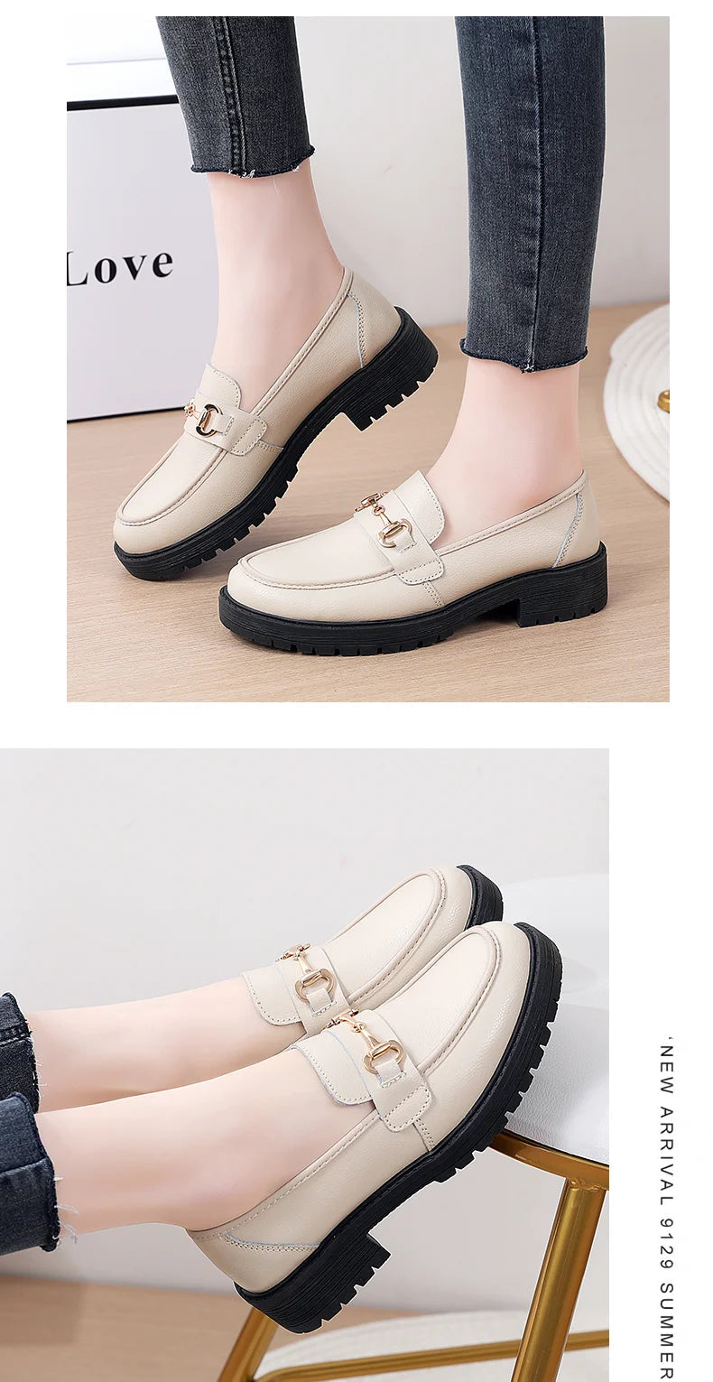 Chaussures Femme Printemps 2024 – Mocassins en Cuir Plates, Baskets Décontractées et Confortables, Idéales pour le Quotidien et les Mamans🚚 Livraison rapide en 8 à 12 jours ouvrés depuis la France FelizShop