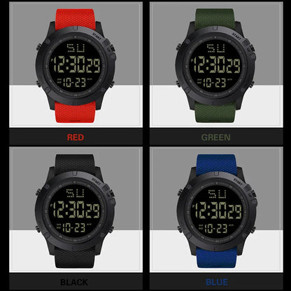 Montre sport homme multifonction — Montre militaire sportive, étanche, lumineuse LED digitale — Grande cadran, montre électronique pour enfants et étudiants
🚚 Livraison rapide en 8 à 12 jours ouvrés depuis la Fran FelizShop