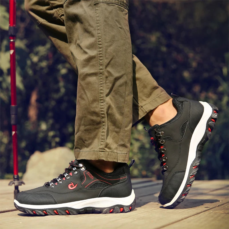 Chaussures Décontractées Homme en Cuir – Sneakers Légères Style Tennis | Printemps, Automne, Hiver FelizShop