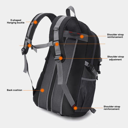 Sac à Dos de Randonnée Unisexe 2024 – Grande Capacité | Montagne & Outdoor
Dimensions : environ 50 x 30 x 20 cm
Capacité : grande capacité (environ 35-40L)
Matière : tissu résistant à l’eau et déchirures
Style : FelizShop