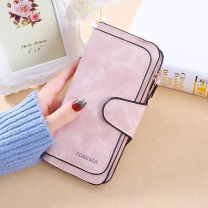 Portefeuille Femme Rose – Lettre Initiale | Compact, Stylé & Pratique🚚 Livraison rapide en 8 à 12 jours ouvrés depuis la France FelizShop