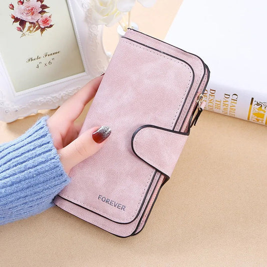 Portefeuille Femme Rose – Lettre Initiale | Compact, Stylé & Pratique🚚 Livraison rapide en 8 à 12 jours ouvrés depuis la France FelizShop
