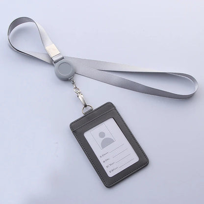 Multifunctional Retractable Lanyard Card Holder PU Badges Set For ID Name Card Business Name Tag Student ID Card Neck Rope
🚚Livraison gratuite rapide et sécurisé FR FelizShop