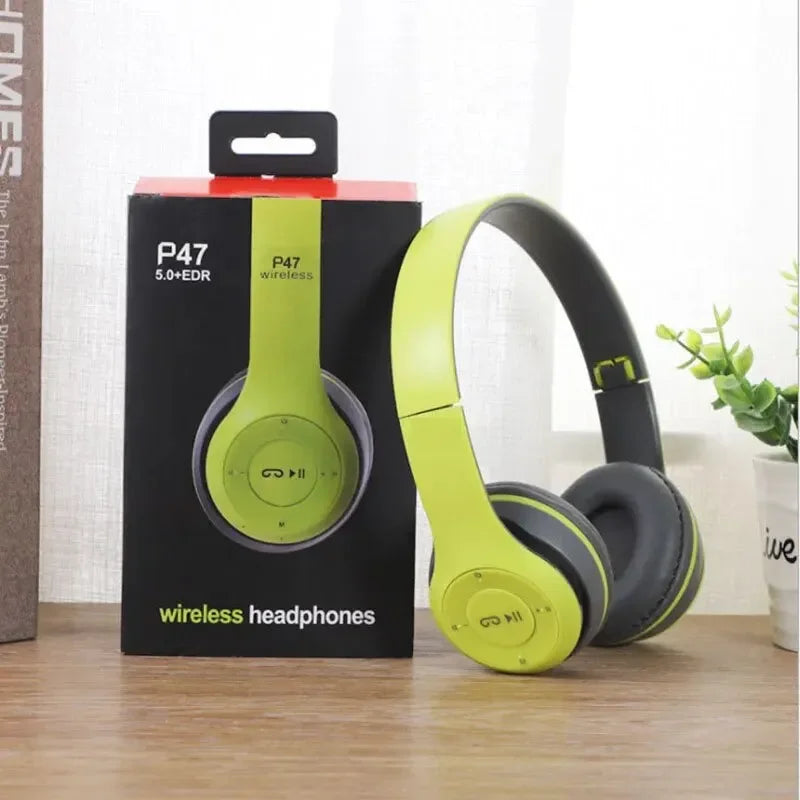 Casque Sans Fil Bluetooth 5.0 – Pliable, Basses Puissantes & Carte Mémoire | Avec Micro🚚 Livraison rapide en 8 à 12 jours ouvrés depuis la France FelizShop