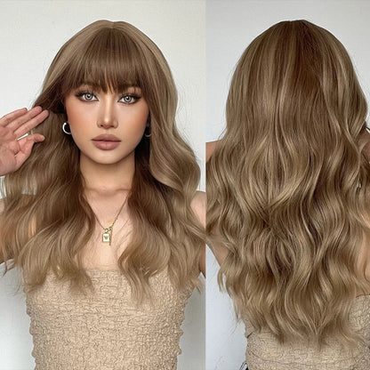 Perruque Synthétique Mi-Longue Ondulée – Ombré Noir/Blond avec Frange | Style Féminin Chic pour Usage Quotidien
🚚Livraison gratuite rapide et sécurisé FR FelizShop