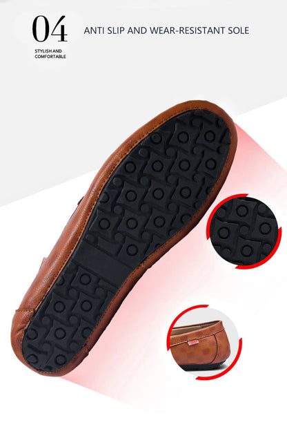 Mocassins Homme Cuir – Chaussures Décontractées à Enfiler | Loafers Style Bateau Haut de Gamme (Taille 38 à 47)🚚 Livraison rapide en 8 à 12 jours ouvrés depuis la France FelizShop