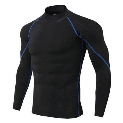 T-shirt de Sport Homme à Manches Longues – Haut de Compression Séchage Rapide, Idéal pour le Fitness, la Musculation, le Running et le Training🚚 Livraison rapide en 8 à 12 jours ouvrés depuis la France FelizShop