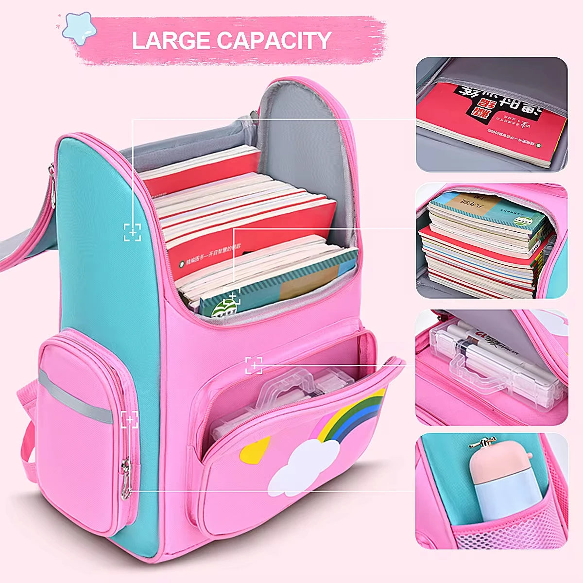 Sac à Dos Scolaire Enfants 6-12 Ans – Motif Licorne Imperméable & Confortable
🚚Livraison rapide gratuite et sécurisée FelizShop