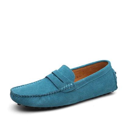 Chaussures homme 38–50 – Chaussures décontractées en cuir véritable – Mocassins tendance pour homme – Slip-on, chaussures plates pour conduite🚚 Livraison rapide en 8 à 12 jours ouvrés depuis la France FelizShop