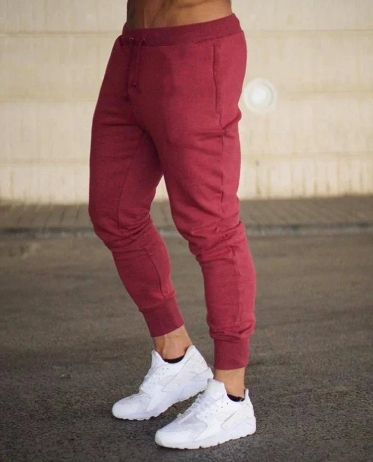 Nouveau Pantalon de Jogging Homme – Coton Slim Fit, Sport & Musculation🚚 Livraison rapide en 8 à 12 jours ouvrés depuis la France FelizShop