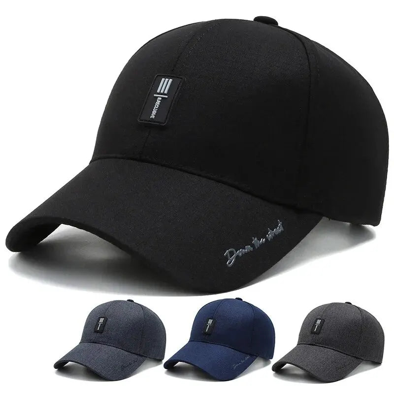 Casquettes Hatsmen pour le printemps et l’automne — Casquettes pour hommes d’âge moyen et seniors — Casquettes décontractées pour toutes saisons — Style "papa" — Casquettes baseball pour homme🚚 Livraison rap FelizShop