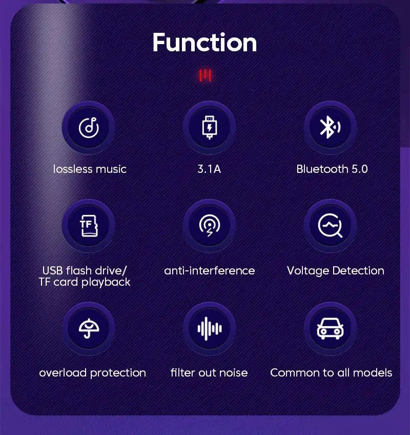 Transmetteur FM Bluetooth 5.0 avec Chargeur Voiture – LED, MP3, Appels Mains Libres & Double USB (QC3.0 + Type-C 🚚 Livraison rapide en 8 à 12 jours ouvrés depuis la France ou nos entrepôts européens 🇫🇷
✨ Suiv FelizShop