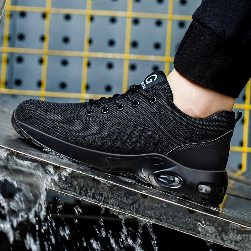 Chaussures de Sécurité Unisexe – Baskets de Travail Respirantes avec Coque en Acier, Résistantes aux Perforations, Confort et Protection
🚚 Livraison rapide en 8 à 12 jours ouvrés depuis la France FelizShop