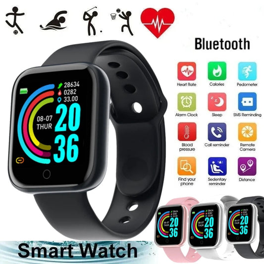 Montre connectée pour hommes et femmes — Montre bracelet Bluetooth, musique, sport, suivi santé, bracelet fitness, montre digitale
🚚 Livraison rapide en 8 à 12 jours ouvrés depuis la France FelizShop