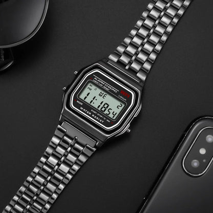 Montre Digitale LED 2025 – Sport & Waterproof – Unisexe, Style Moderne & Finition Dorée🚚 Livraison rapide en 8 à 12 jours ouvrés depuis la France FelizShop