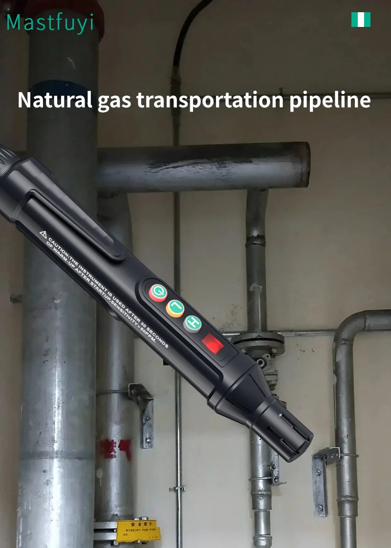 Détecteur de Fuite de Gaz Portable MASTFUYI – Alarme Sonore & Lumineuse FelizShop