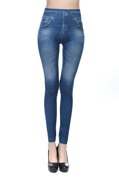 Women Jean Leggings Fitness Pants High Waist Gym Leeggings High Elastic Hip Liftting Fashion Slim Running Cycling Yoga Tights
🚚Livraison gratuite rapide et sécurisé FR FelizShop