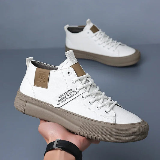 Sneakers Homme 2024 – Chaussures en Cuir Haut de Gamme à Lacets | Style Luxe & Semelle Rehaussante
🚚 Livraison rapide en 8 à 12 jours ouvrés depuis la France FelizShop