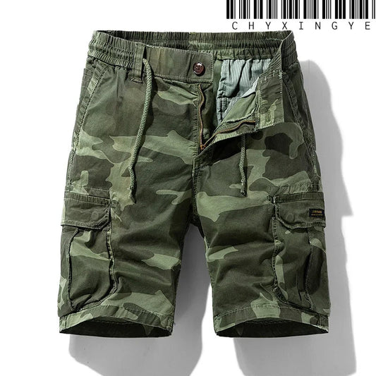 Cargo Shorts Men Spring Summer Breeches Cotton Bermuda Camouflage Denim Casual Multi-Pocket Pants Clothing Men’s Cargo Short 🚚 Livraison rapide en 8 à 12 jours ouvrés depuis la France FelizShop