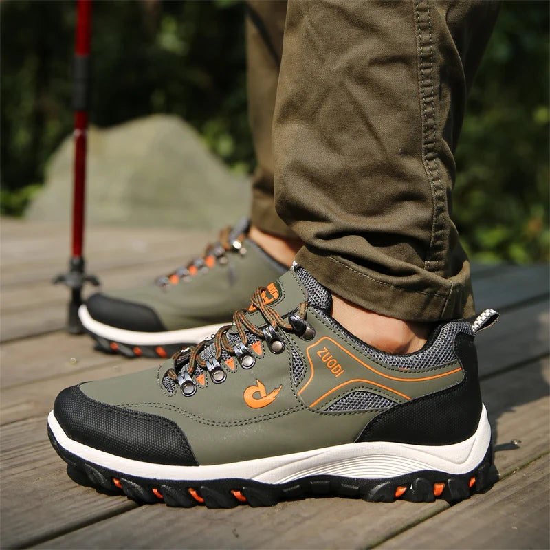Chaussures Décontractées Homme en Cuir – Sneakers Légères Style Tennis | Printemps, Automne, Hiver FelizShop