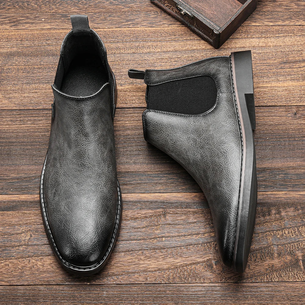 Bottes Chelsea homme 40~46 — Marque tendance, style rétro — Bottes mode et confortables🚚 Livraison rapide en 8 à 12 jours ouvrés depuis la France FelizShop