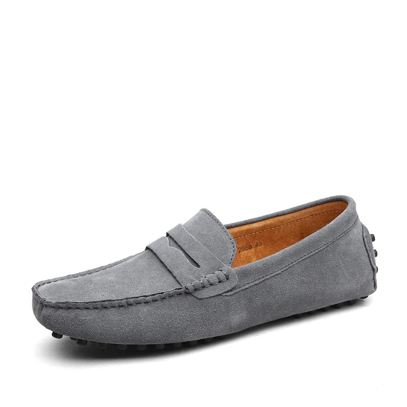 Chaussures homme 38–50 – Chaussures décontractées en cuir véritable – Mocassins tendance pour homme – Slip-on, chaussures plates pour conduite🚚 Livraison rapide en 8 à 12 jours ouvrés depuis la France FelizShop
