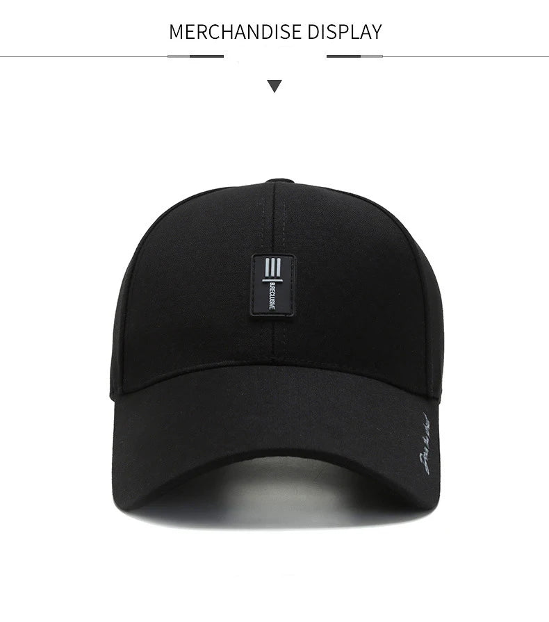 Casquettes Hatsmen pour le printemps et l’automne — Casquettes pour hommes d’âge moyen et seniors — Casquettes décontractées pour toutes saisons — Style "papa" — Casquettes baseball pour homme🚚 Livraison rap FelizShop