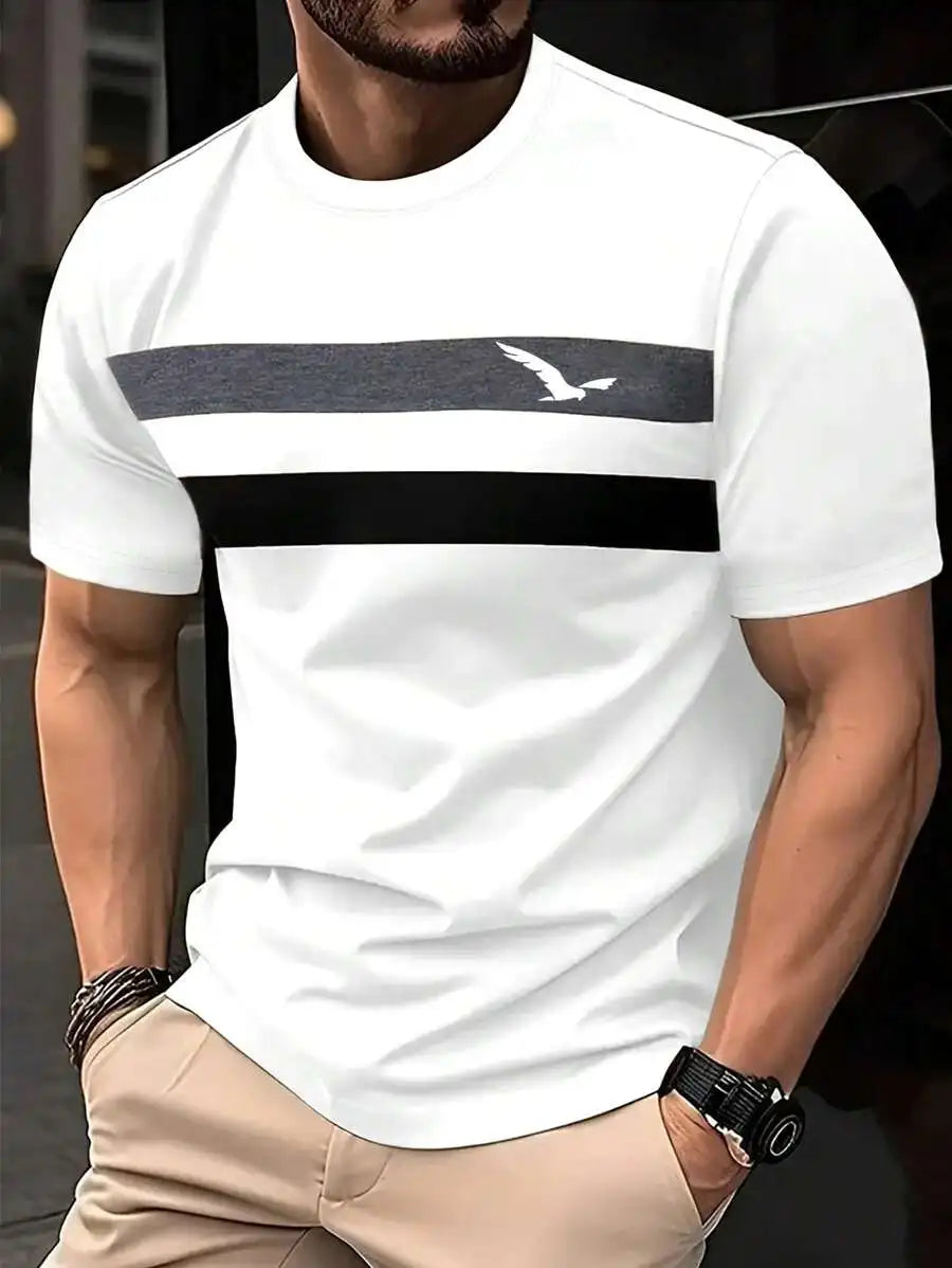 T-shirt Homme Été – Style Streetwear | Manches Courtes, Rayures & Carreaux
Tailles : L à 4XL (grandes tailles incluses)
Matière : coton doux et respirant
Coupe : oversize, confortable et ample
Style : imprimés rayures FelizShop