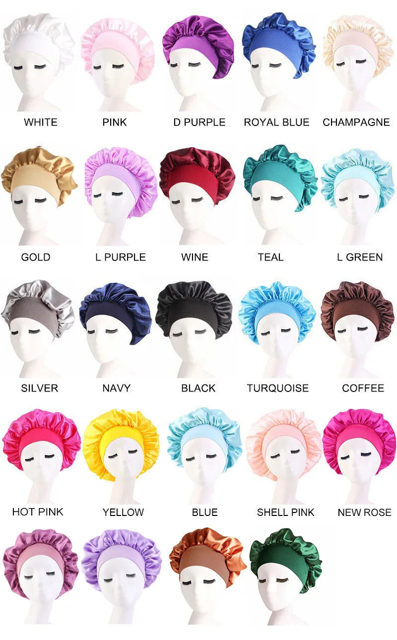 Bonnet en Satin Femme – Soin Cheveux et Sommeil FelizShop