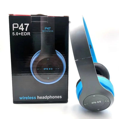 Casque Sans Fil Bluetooth 5.0 – Pliable, Basses Puissantes & Carte Mémoire | Avec Micro🚚 Livraison rapide en 8 à 12 jours ouvrés depuis la France FelizShop