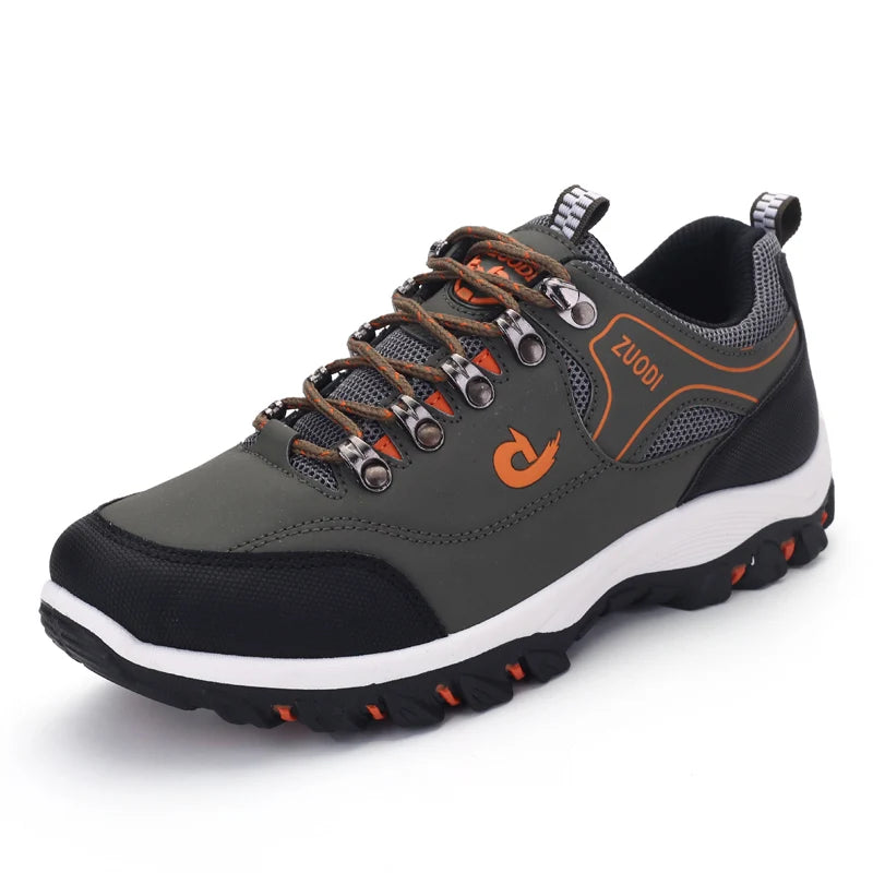 Chaussures Décontractées Homme en Cuir – Sneakers Légères Style Tennis | Printemps, Automne, Hiver FelizShop