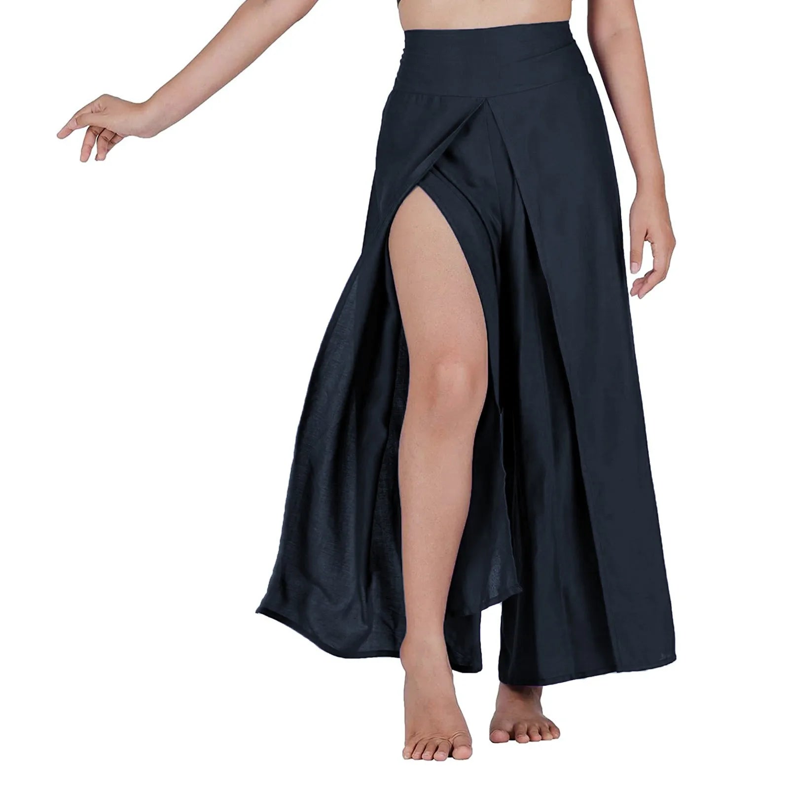 Pantalon Palazzo Femme Taille Haute – Plissé & Évasé | Style Plage
Tailles : S à XL
Matière : tissu léger, fluide et élastique
Coupe : taille haute, jambes larges évasées avec fentes latérales
Style : pantalon amp FelizShop