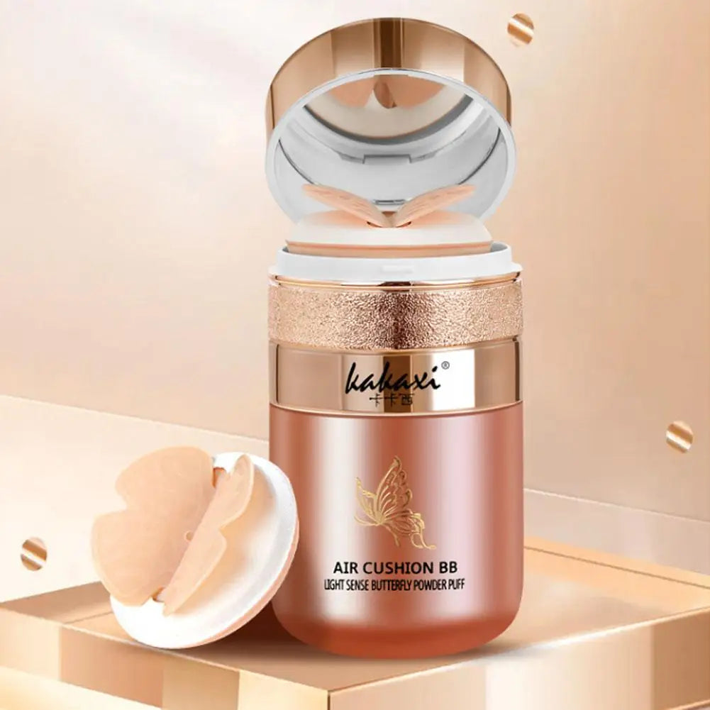 Butterfly Air Cushion BB Cream – Fond de Teint Fluide Compact | Hydratant, Longue Tenue, Correcteur & Base de Maquillage🚚 Livraison rapide FelizShop