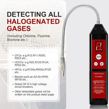 Détecteur de Fuites Halogène – Climatisation & Réfrigérants FelizShop
